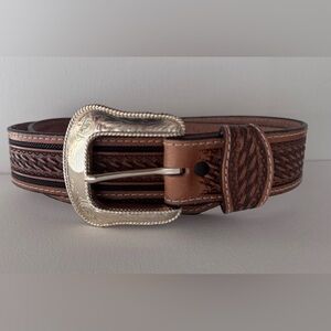 Tony Rama Ringo men’s western leather belt 36. NWT